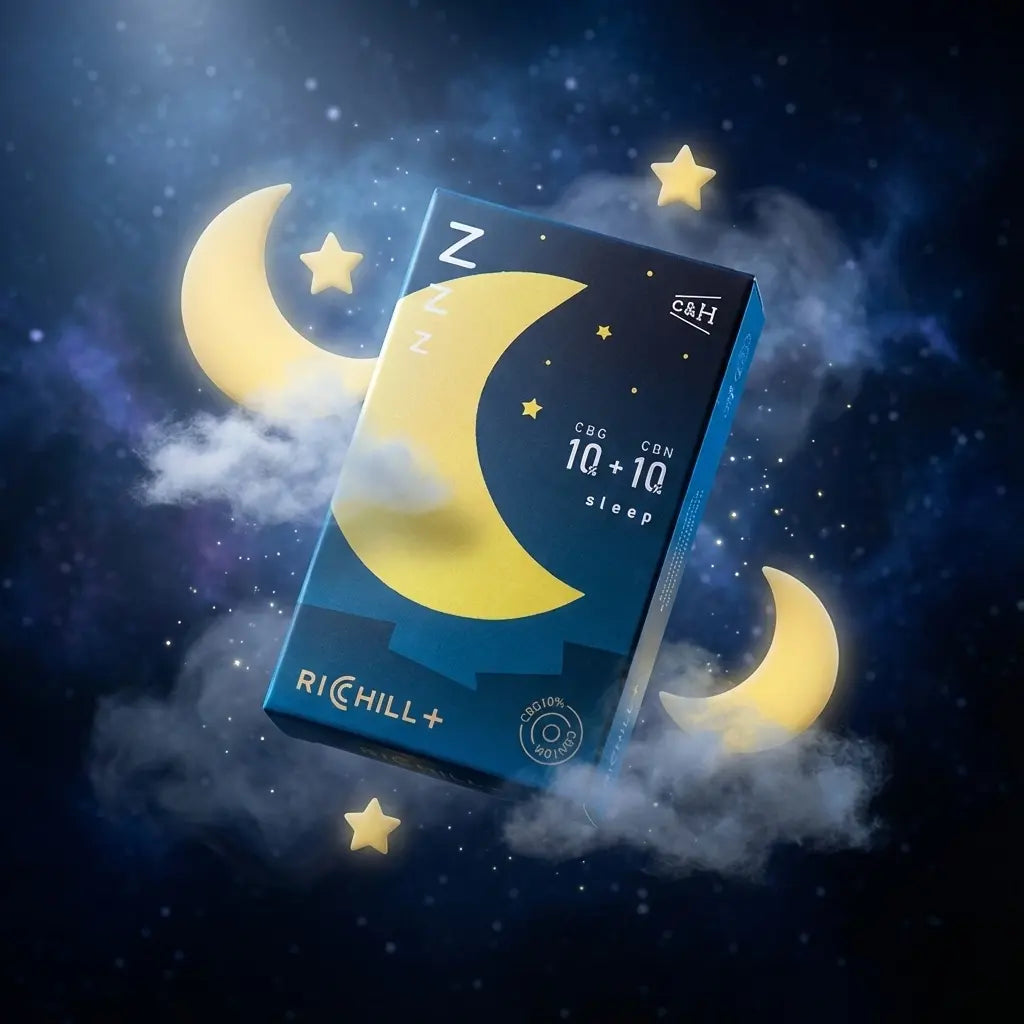 Sleep】RICHILL+ Pod（CBG10%+CBN10%）