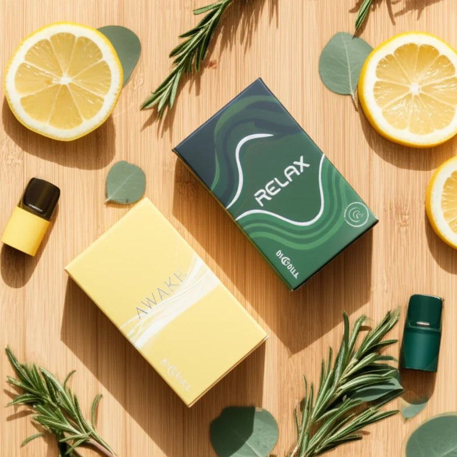 RICHILL ZERO Awake + RELAX フラットレイ俯瞰