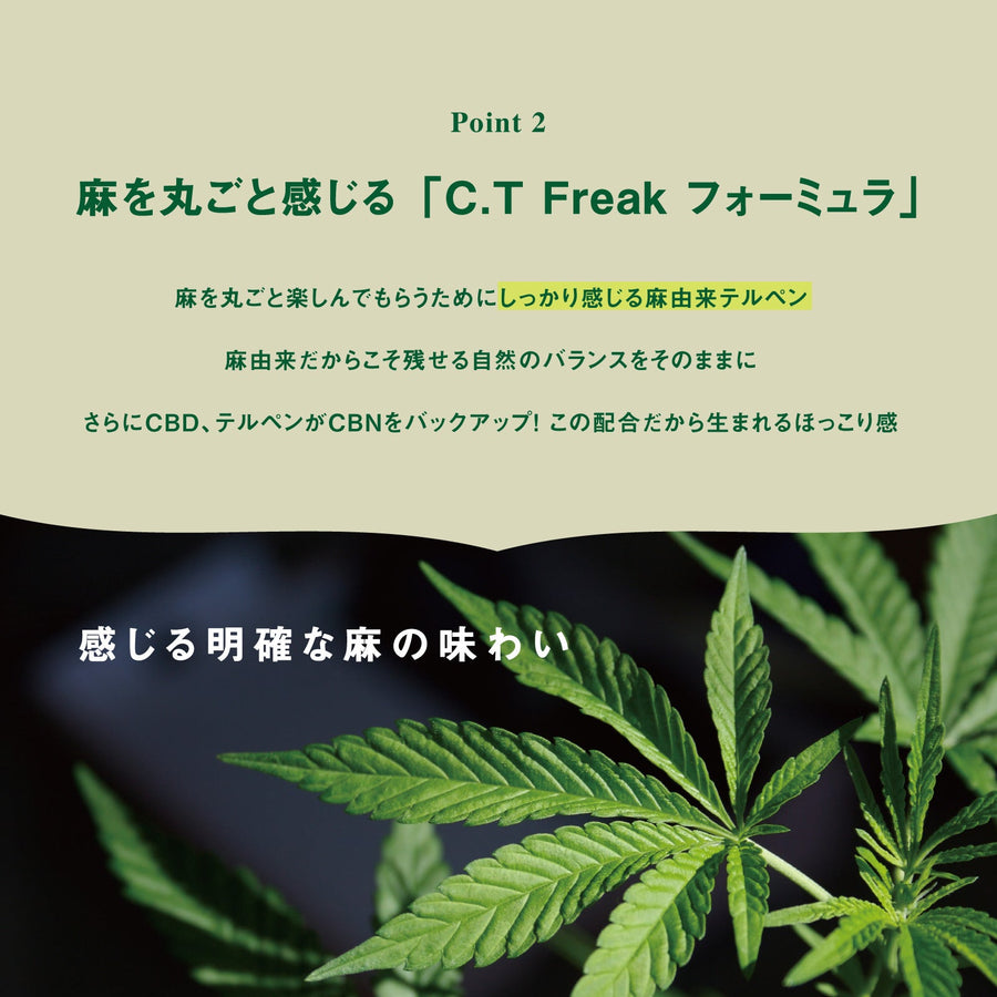 CT Freak CBN グミ Feel Deeply ( CBN 150mg /粒 )
