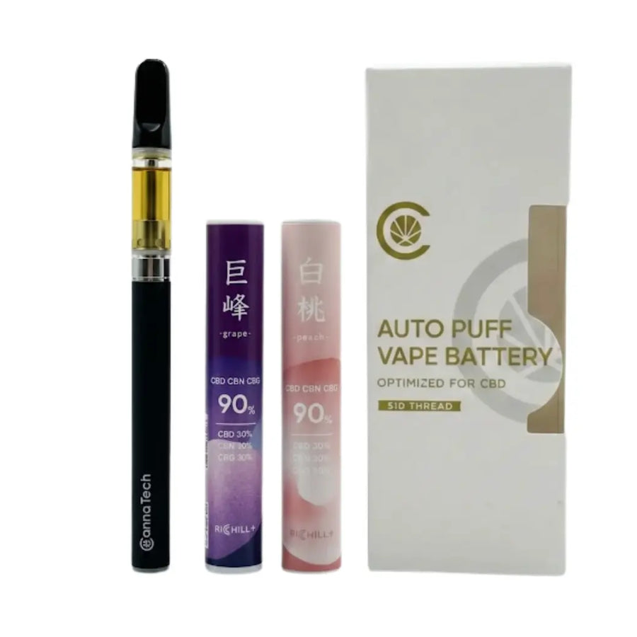 【極チルセット】巨峰＆白桃セットRICHILL+ 高濃度　