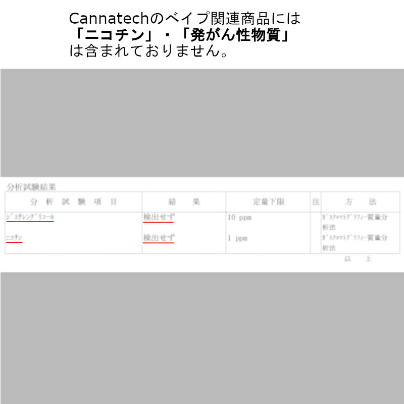 CannaTech オリジナル ヴェポライザー   ( 510規格 )