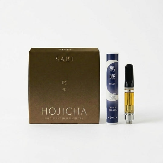 【ぐっすりセット】SABI CBD入りほうじ茶 x 熟眠 高濃度510　
