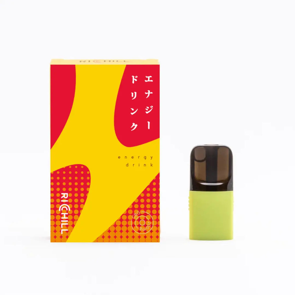 3個入【グレープフルーツ】RICHILL＋ CBD Pod （CBD30％） RICHILL CBD Pod
