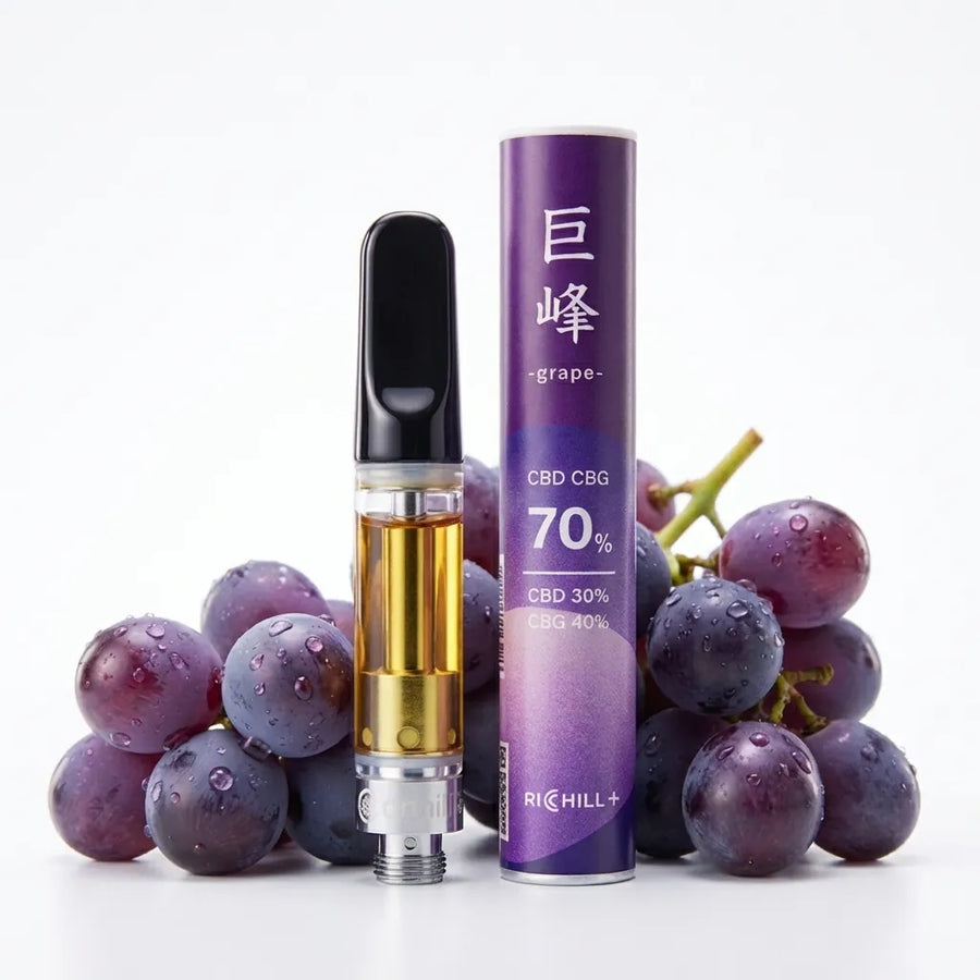 【巨峰-Grape-】RICHILL+ 高濃度70% CBD CBG