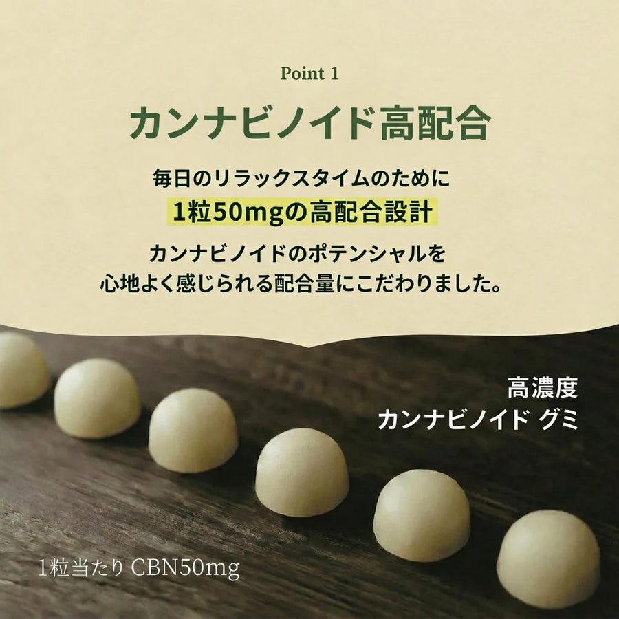 CT Freak Feel Deeply CBN グミ 48粒 ( CBN 50mg /粒 )