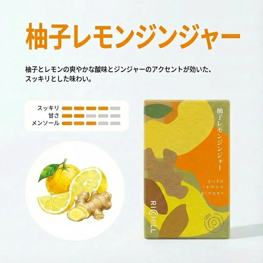 期間限定【柚子レモンジンジャー】RICHILL Pod