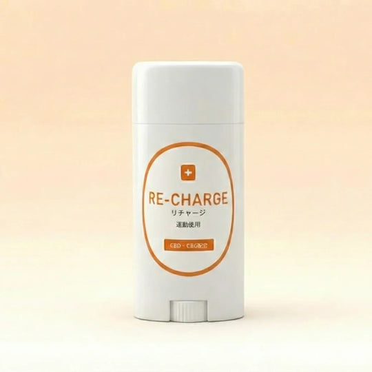 CBD CBG バームスティック ジンジャー＆ペパーミント 15g