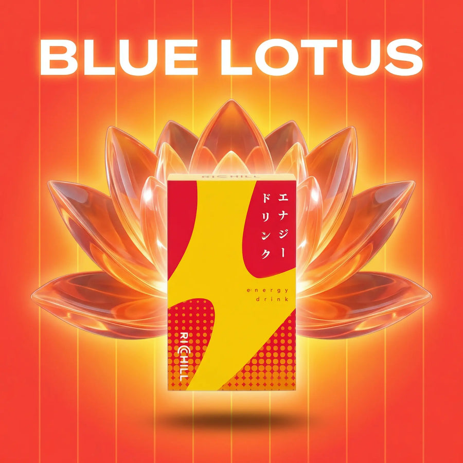 【エナジードリンク】RICHILL Pod ブルーロータス3%