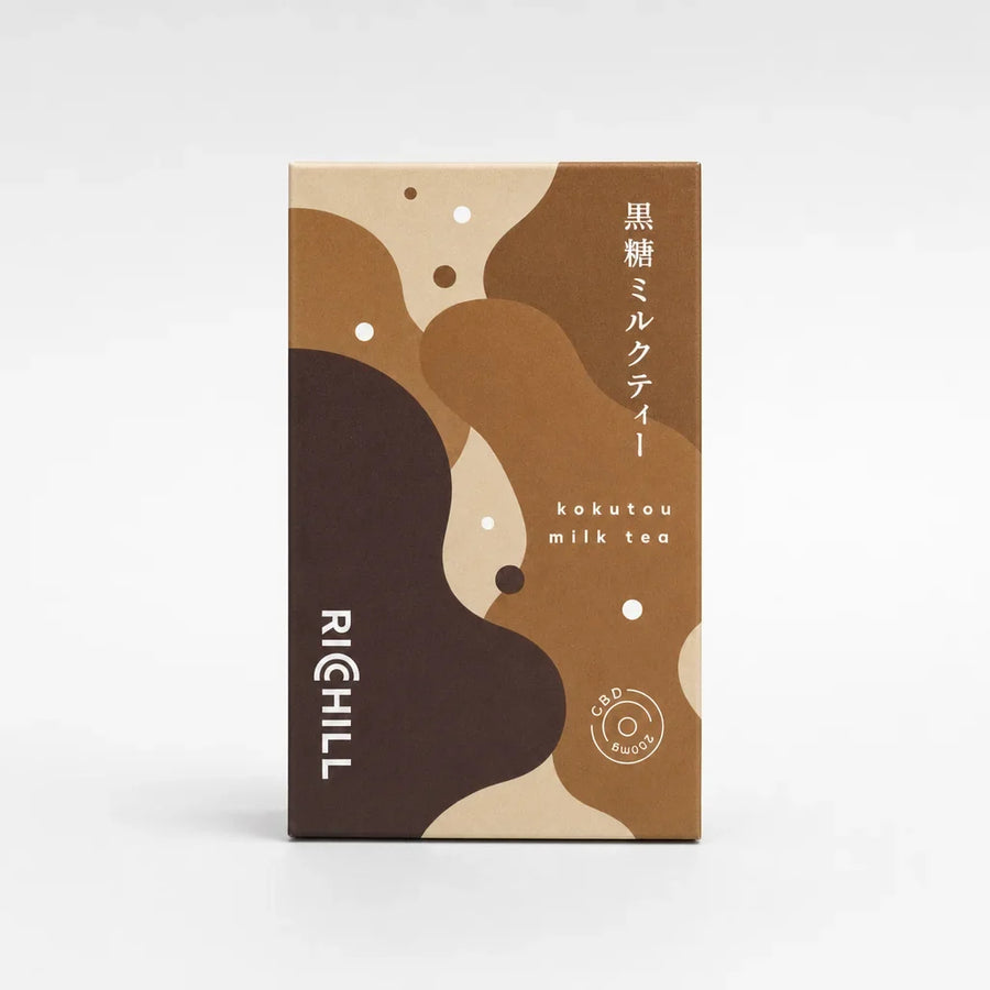 黒糖ミルクティーの箱
