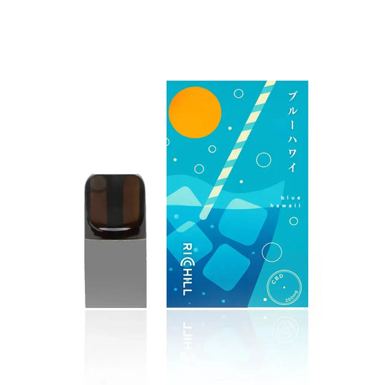 【ブルーハワイ】RICHILL CBD10% POD（期間限定）