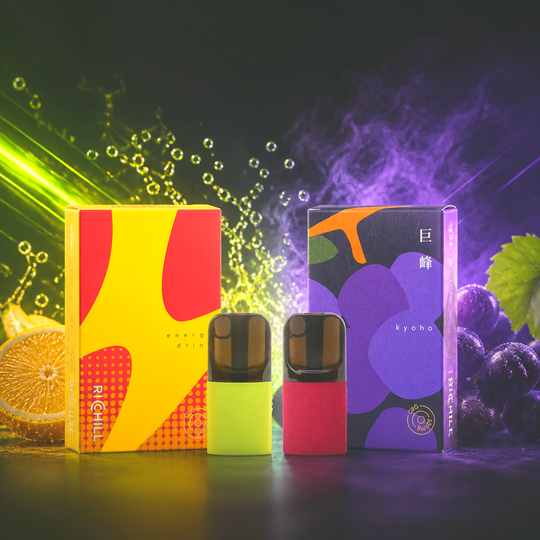 【人気定番セット】エナジードリンク×巨峰 CBD10% Pod 2本セット