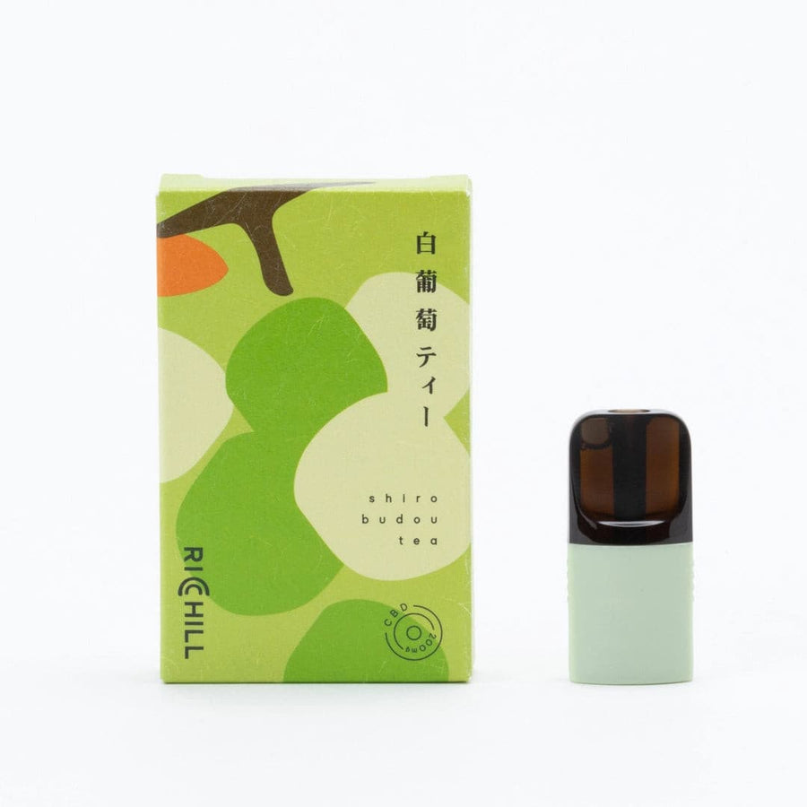 【白葡萄ティー】RICHILL CBD Pod